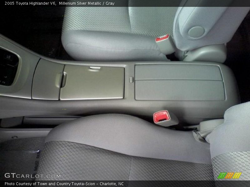 Millenium Silver Metallic / Gray 2005 Toyota Highlander V6
