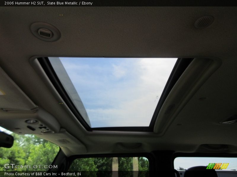 Slate Blue Metallic / Ebony 2006 Hummer H2 SUT