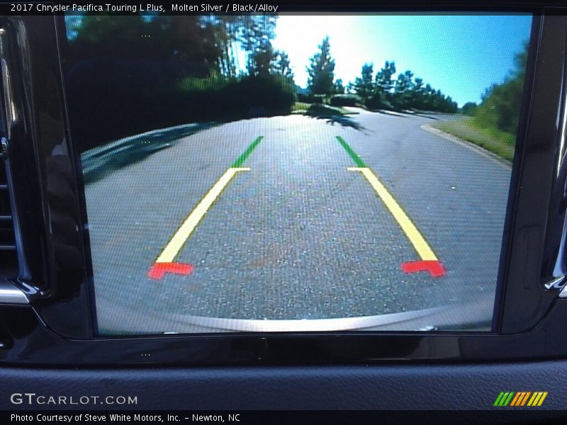 Molten Silver / Black/Alloy 2017 Chrysler Pacifica Touring L Plus