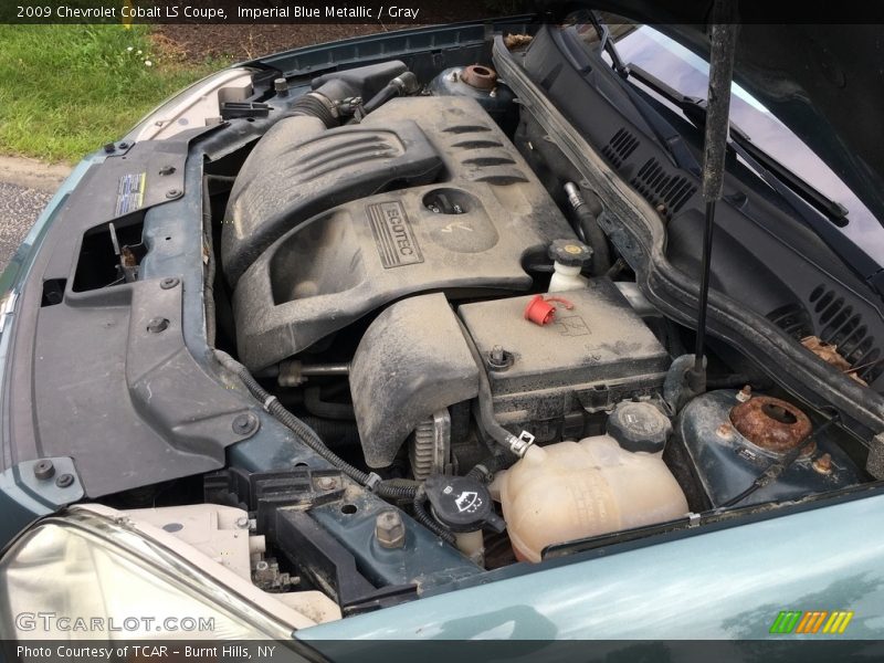 Imperial Blue Metallic / Gray 2009 Chevrolet Cobalt LS Coupe