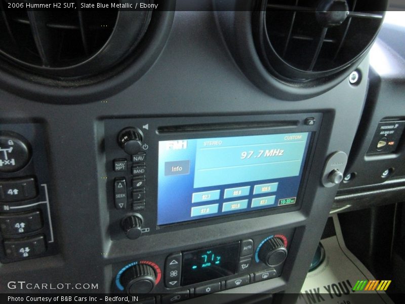 Slate Blue Metallic / Ebony 2006 Hummer H2 SUT
