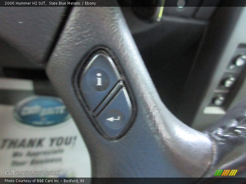 Slate Blue Metallic / Ebony 2006 Hummer H2 SUT