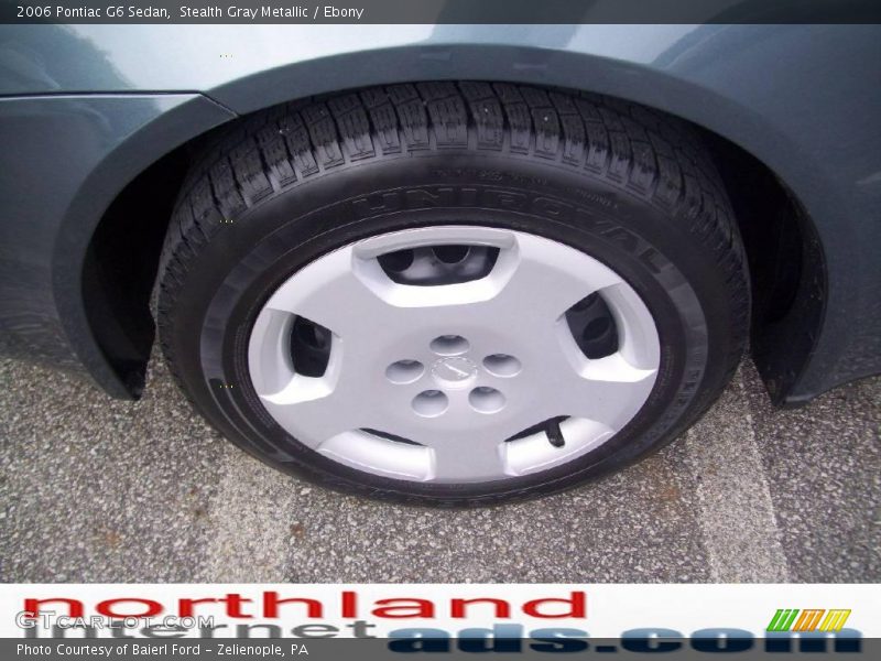Stealth Gray Metallic / Ebony 2006 Pontiac G6 Sedan