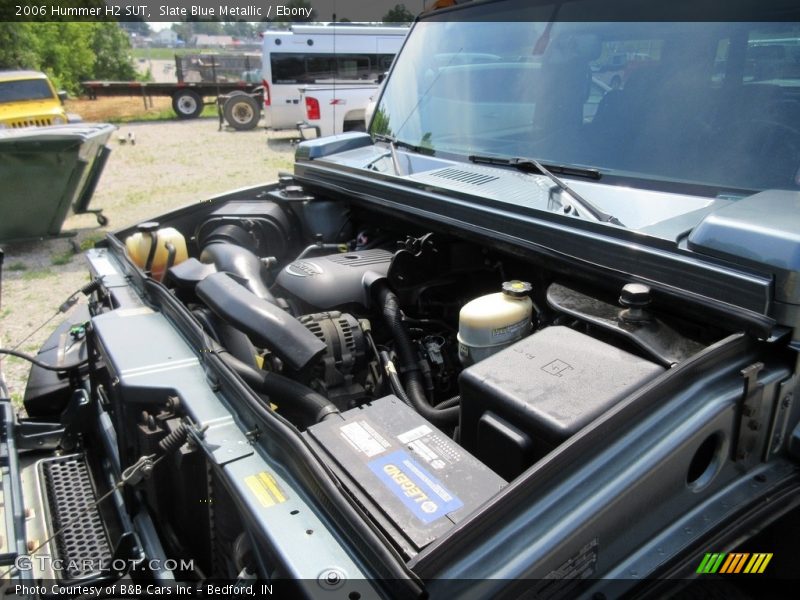 Slate Blue Metallic / Ebony 2006 Hummer H2 SUT