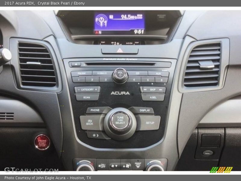 Crystal Black Pearl / Ebony 2017 Acura RDX