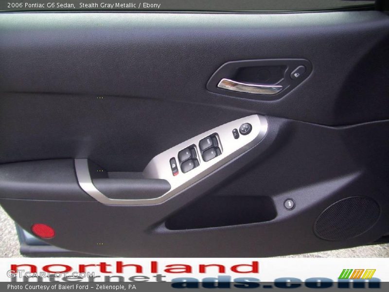 Stealth Gray Metallic / Ebony 2006 Pontiac G6 Sedan