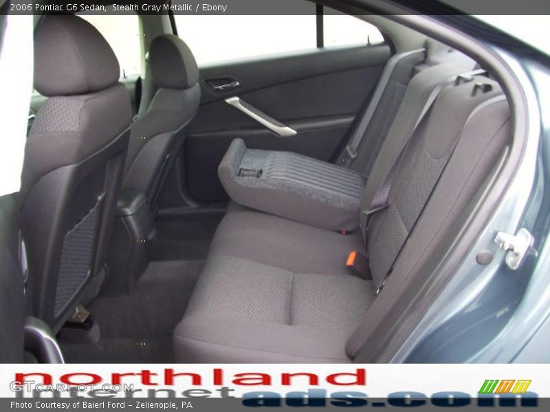 Stealth Gray Metallic / Ebony 2006 Pontiac G6 Sedan
