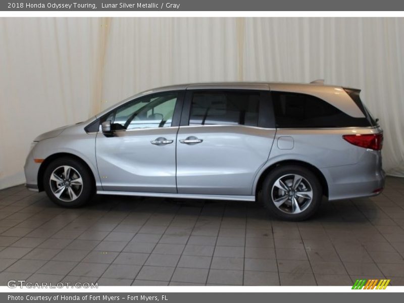 Lunar Silver Metallic / Gray 2018 Honda Odyssey Touring