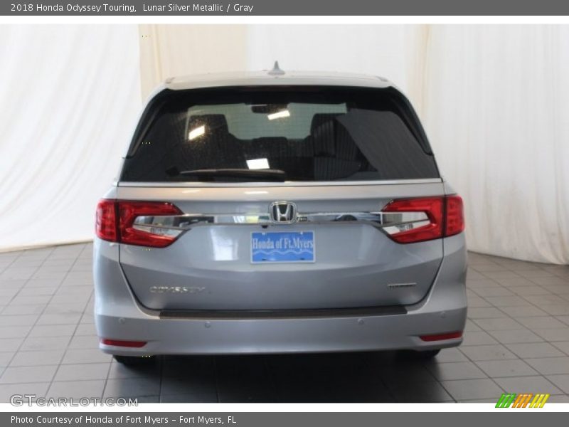 Lunar Silver Metallic / Gray 2018 Honda Odyssey Touring