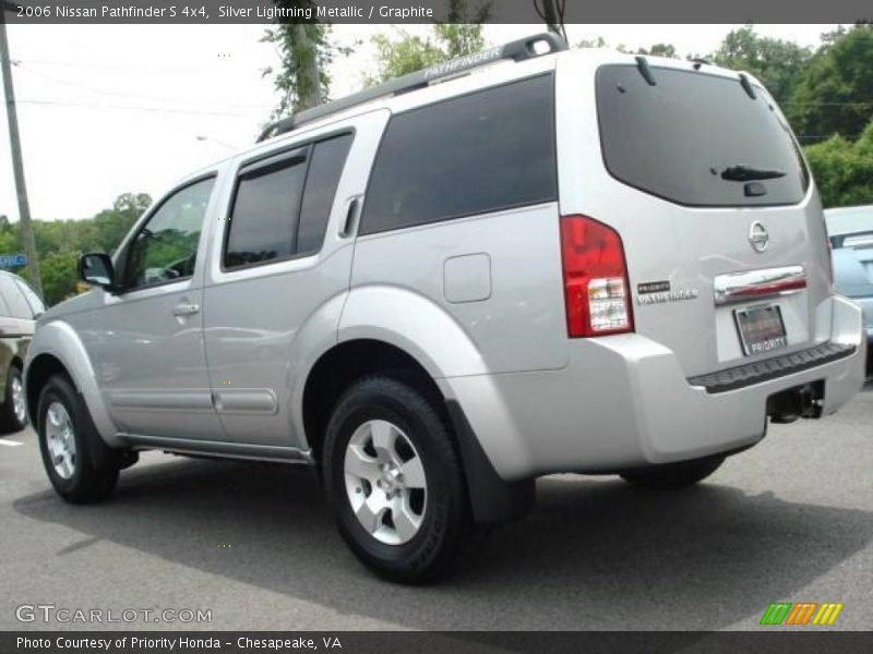 Silver Lightning Metallic / Graphite 2006 Nissan Pathfinder S 4x4