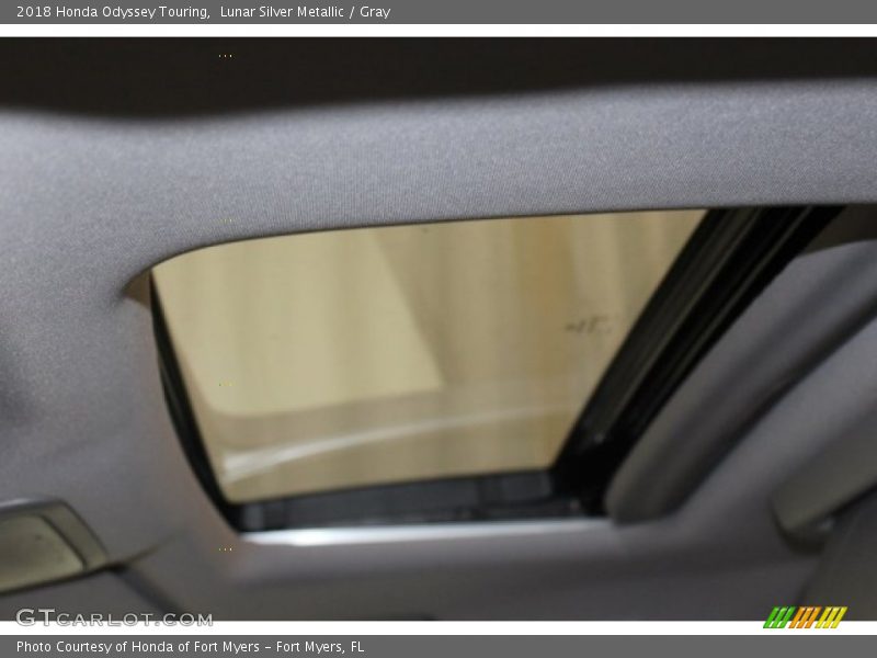 Lunar Silver Metallic / Gray 2018 Honda Odyssey Touring