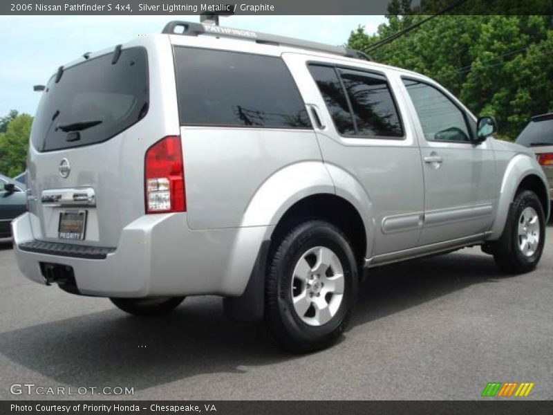 Silver Lightning Metallic / Graphite 2006 Nissan Pathfinder S 4x4