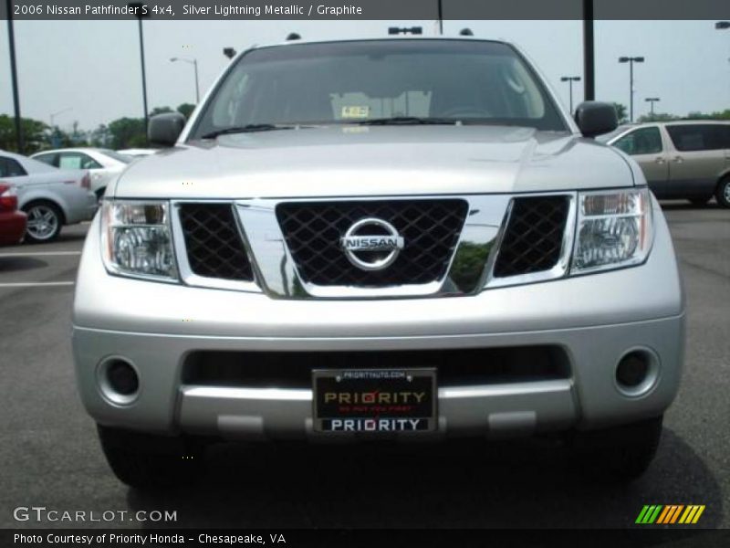 Silver Lightning Metallic / Graphite 2006 Nissan Pathfinder S 4x4