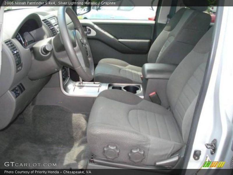 Silver Lightning Metallic / Graphite 2006 Nissan Pathfinder S 4x4