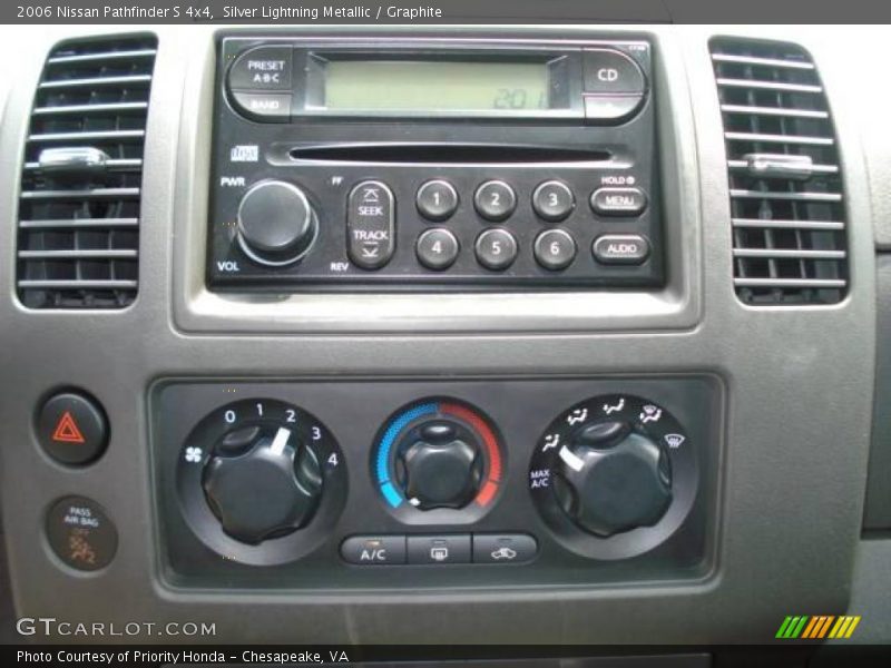 Silver Lightning Metallic / Graphite 2006 Nissan Pathfinder S 4x4