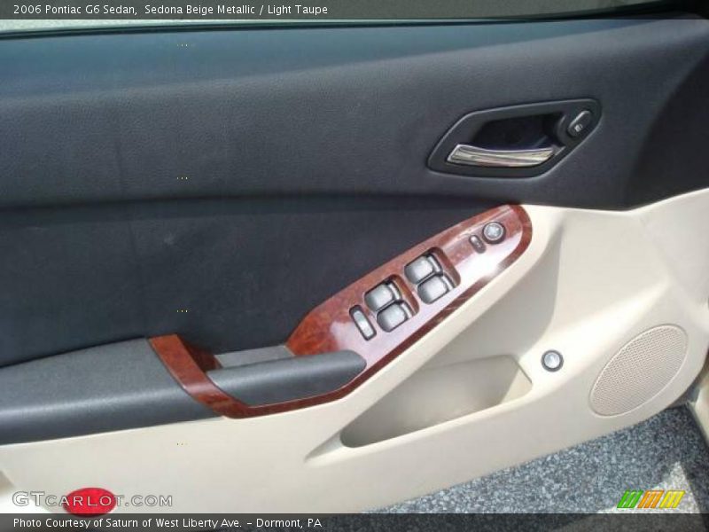 Sedona Beige Metallic / Light Taupe 2006 Pontiac G6 Sedan