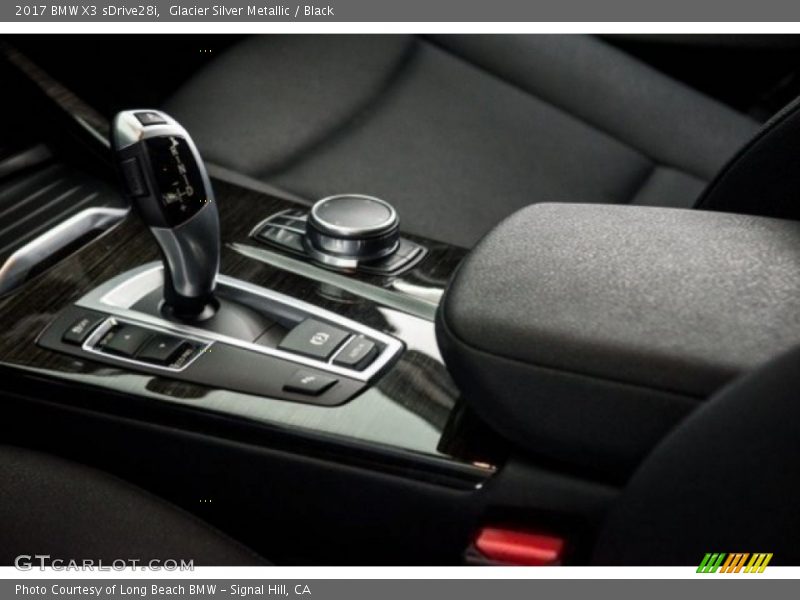 Glacier Silver Metallic / Black 2017 BMW X3 sDrive28i