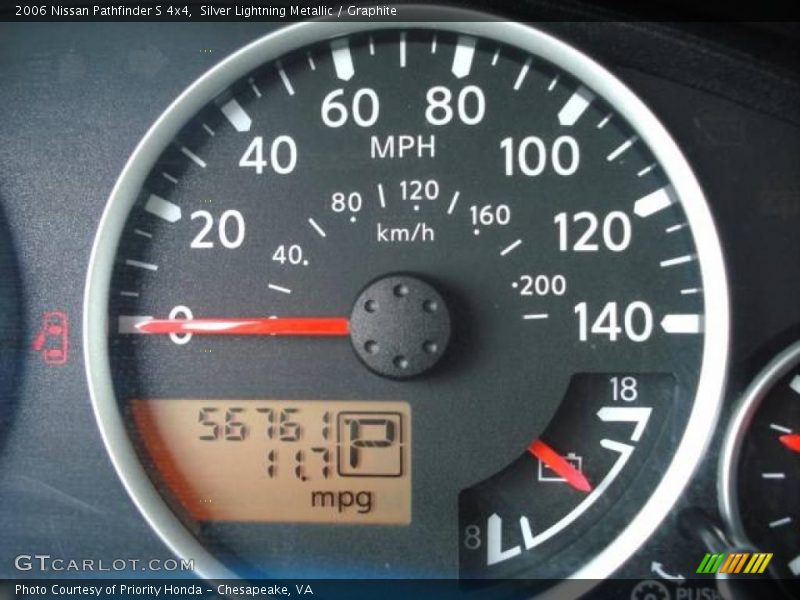 Silver Lightning Metallic / Graphite 2006 Nissan Pathfinder S 4x4