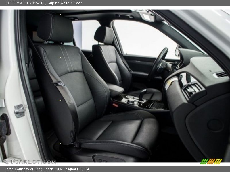 Alpine White / Black 2017 BMW X3 xDrive35i