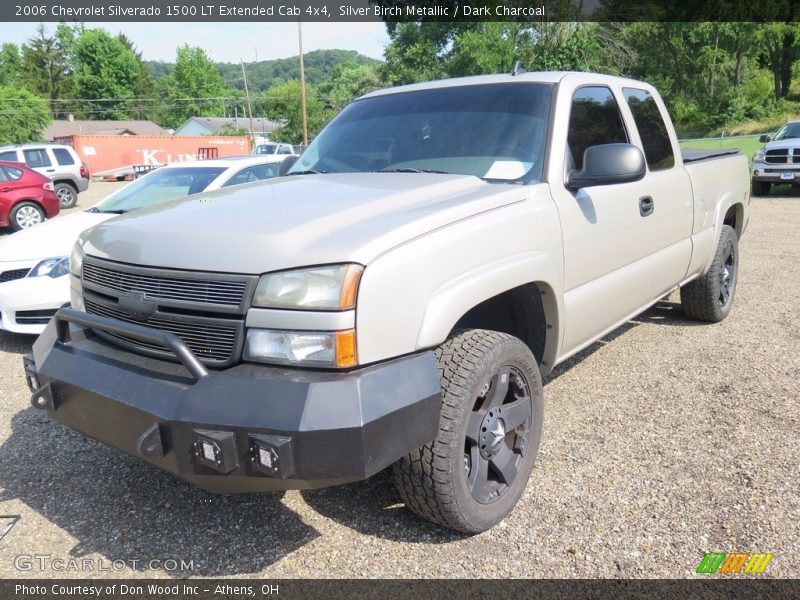 Silver Birch Metallic / Dark Charcoal 2006 Chevrolet Silverado 1500 LT Extended Cab 4x4