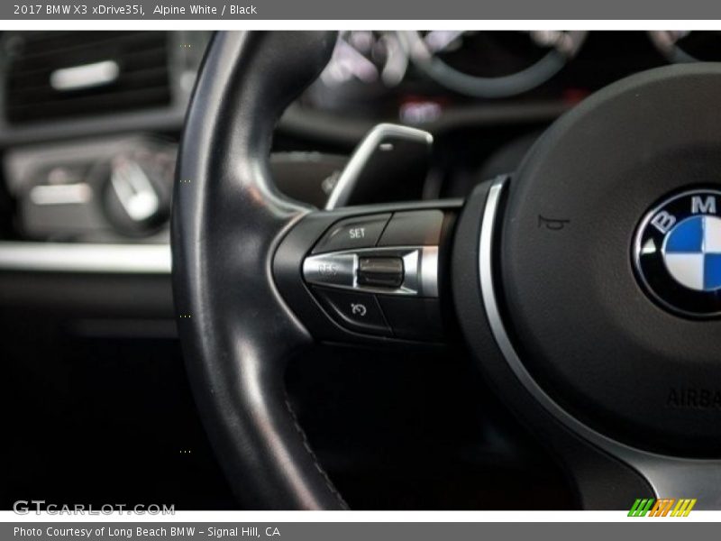 Alpine White / Black 2017 BMW X3 xDrive35i