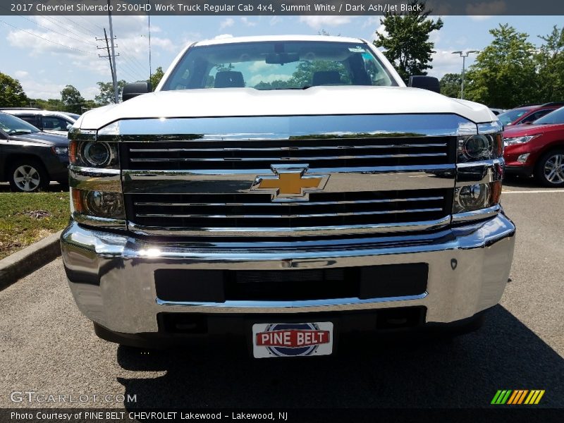 Summit White / Dark Ash/Jet Black 2017 Chevrolet Silverado 2500HD Work Truck Regular Cab 4x4