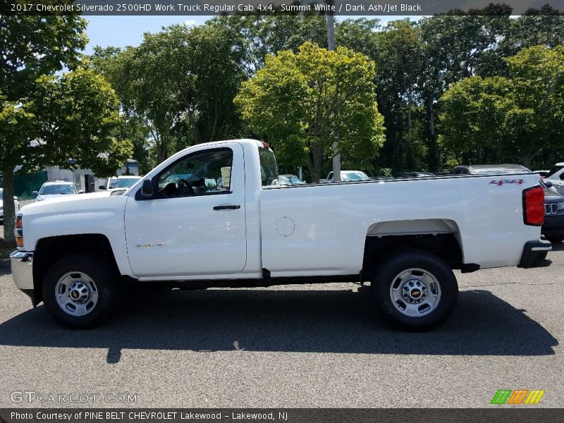 Summit White / Dark Ash/Jet Black 2017 Chevrolet Silverado 2500HD Work Truck Regular Cab 4x4
