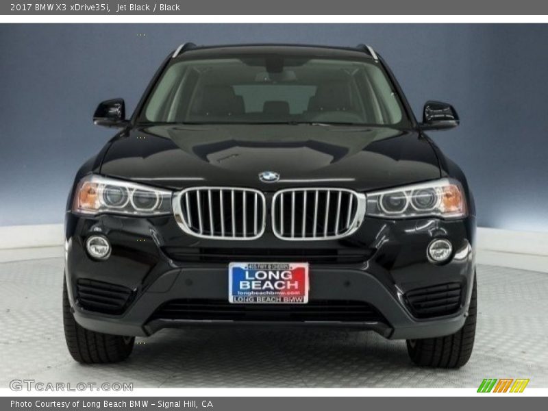 Jet Black / Black 2017 BMW X3 xDrive35i