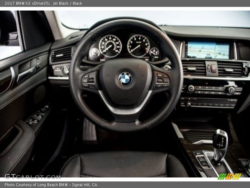 Jet Black / Black 2017 BMW X3 xDrive35i