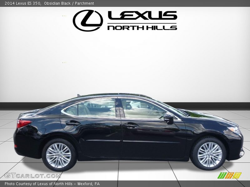 Obsidian Black / Parchment 2014 Lexus ES 350