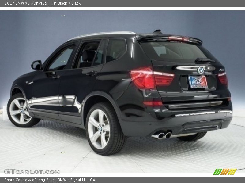 Jet Black / Black 2017 BMW X3 xDrive35i
