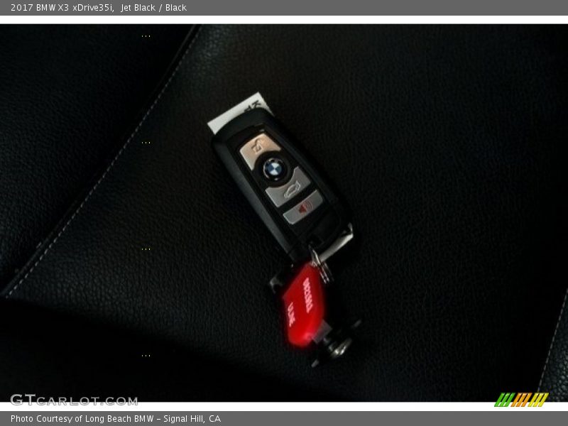 Jet Black / Black 2017 BMW X3 xDrive35i