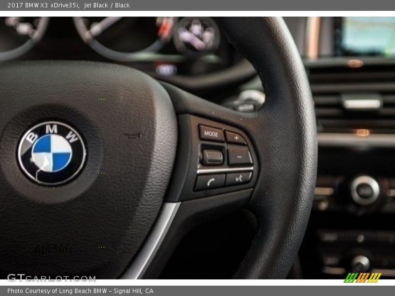 Jet Black / Black 2017 BMW X3 xDrive35i