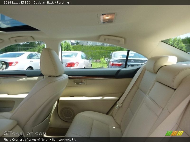 Obsidian Black / Parchment 2014 Lexus ES 350