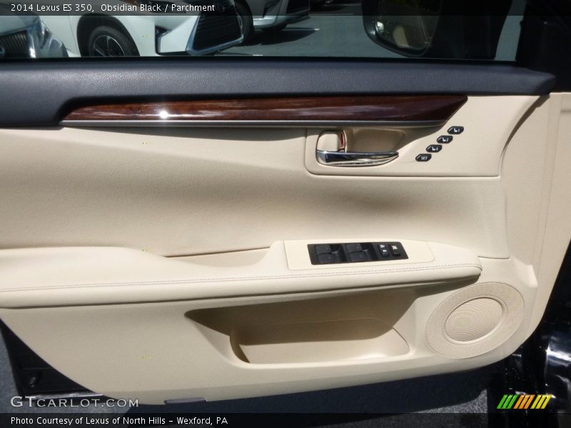 Obsidian Black / Parchment 2014 Lexus ES 350