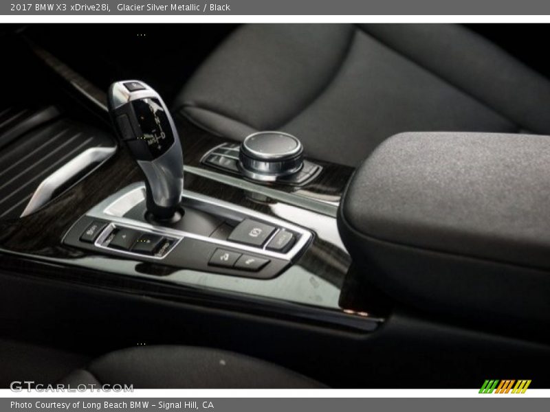 Glacier Silver Metallic / Black 2017 BMW X3 xDrive28i