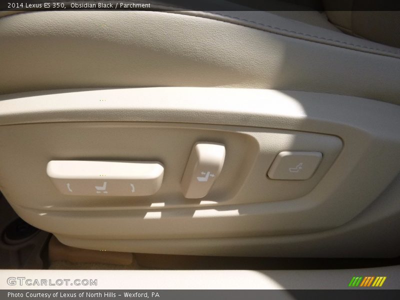 Obsidian Black / Parchment 2014 Lexus ES 350