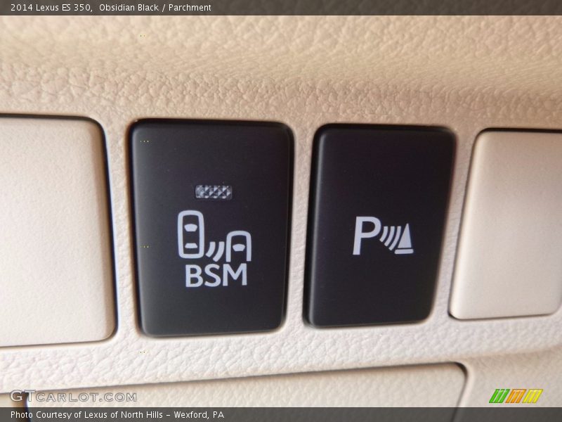Obsidian Black / Parchment 2014 Lexus ES 350