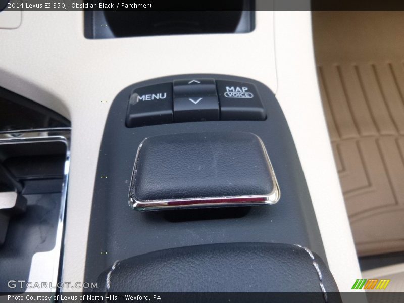 Obsidian Black / Parchment 2014 Lexus ES 350