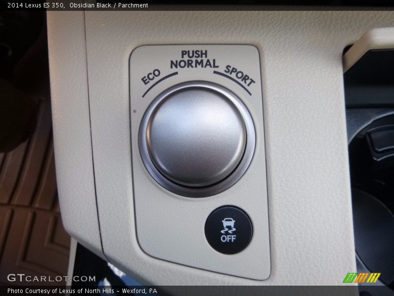 Obsidian Black / Parchment 2014 Lexus ES 350