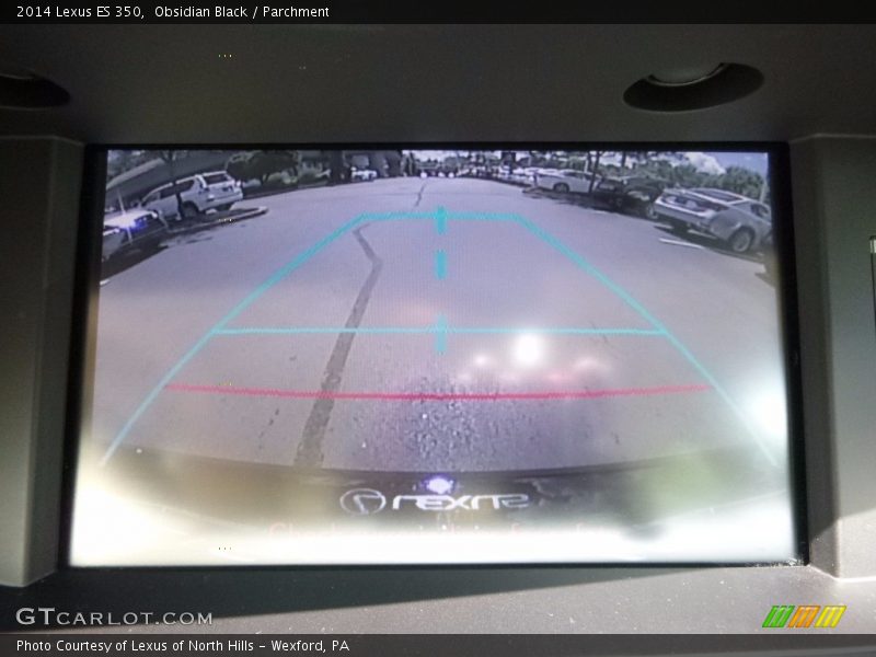 Obsidian Black / Parchment 2014 Lexus ES 350