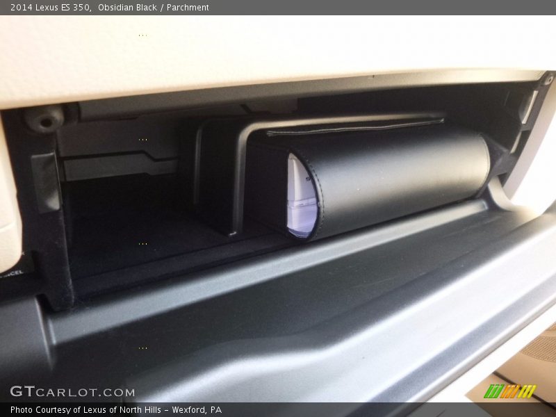 Obsidian Black / Parchment 2014 Lexus ES 350