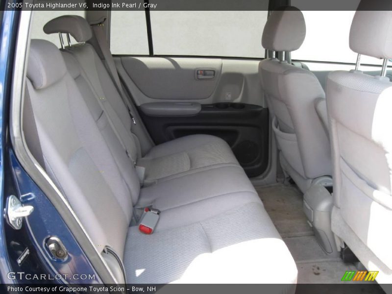 Indigo Ink Pearl / Gray 2005 Toyota Highlander V6