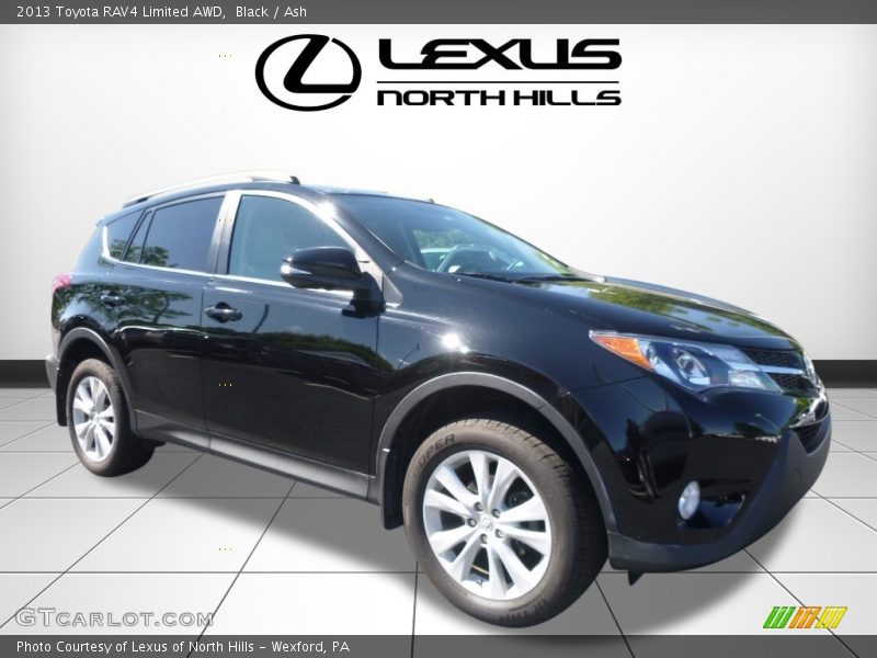 Black / Ash 2013 Toyota RAV4 Limited AWD