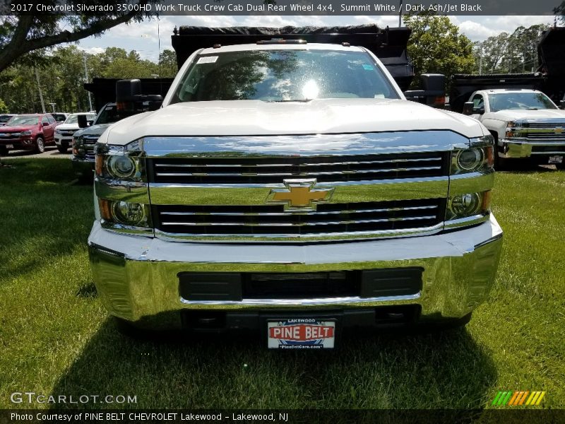 Summit White / Dark Ash/Jet Black 2017 Chevrolet Silverado 3500HD Work Truck Crew Cab Dual Rear Wheel 4x4