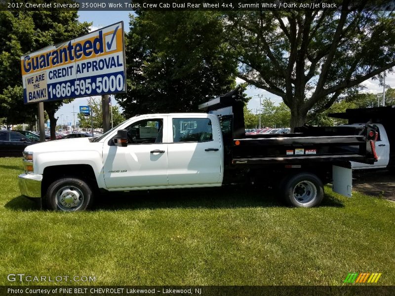 Summit White / Dark Ash/Jet Black 2017 Chevrolet Silverado 3500HD Work Truck Crew Cab Dual Rear Wheel 4x4