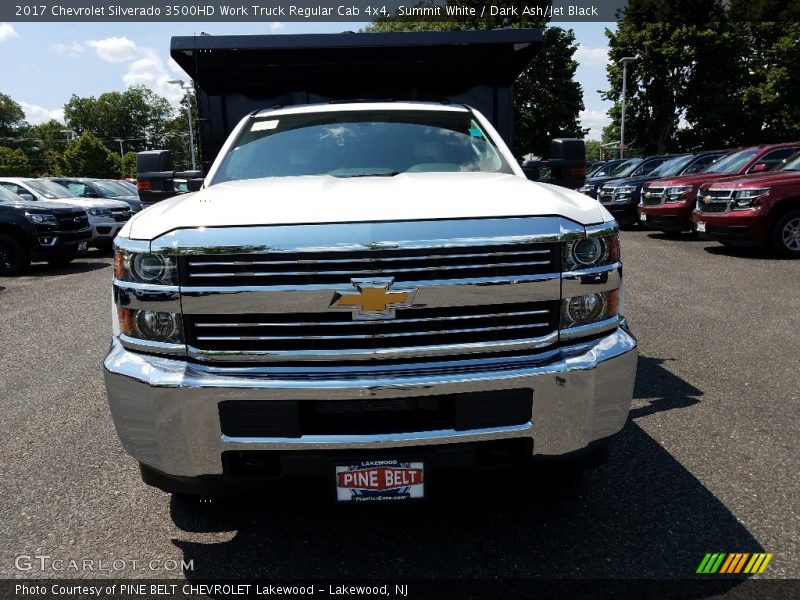 Summit White / Dark Ash/Jet Black 2017 Chevrolet Silverado 3500HD Work Truck Regular Cab 4x4