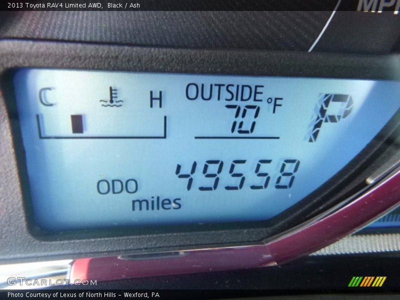 Black / Ash 2013 Toyota RAV4 Limited AWD