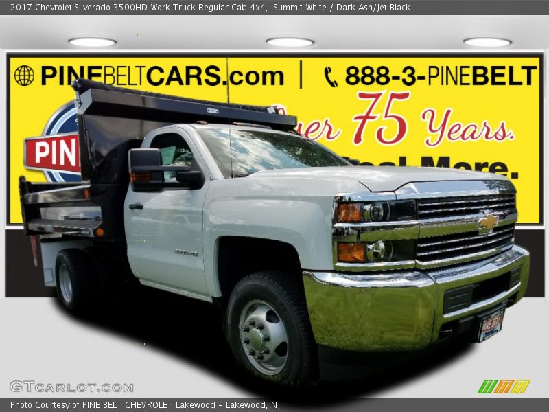 Summit White / Dark Ash/Jet Black 2017 Chevrolet Silverado 3500HD Work Truck Regular Cab 4x4