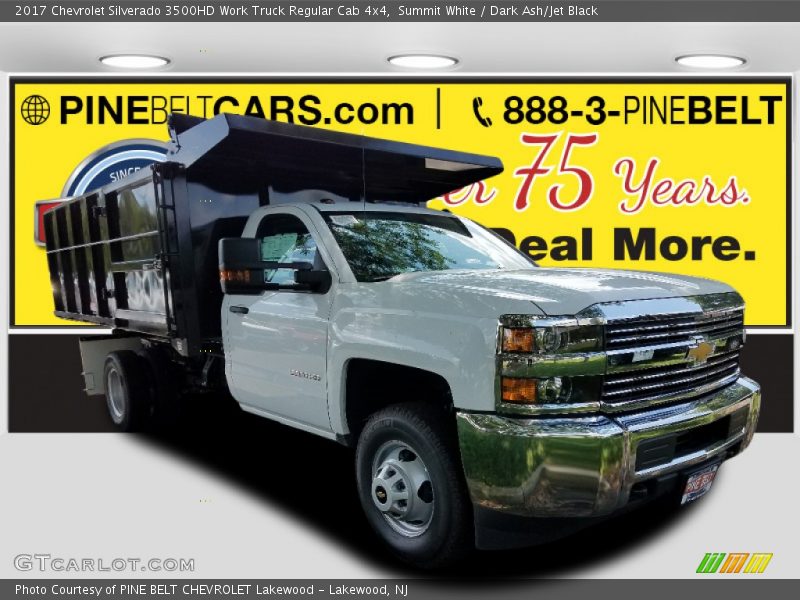 Summit White / Dark Ash/Jet Black 2017 Chevrolet Silverado 3500HD Work Truck Regular Cab 4x4